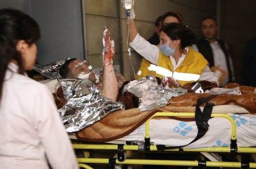 Xəzərdə partlayış zamanı xarici neftçilər də xəsarət alıblar - VİDEO