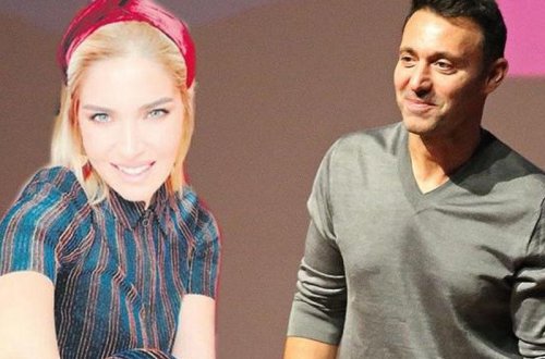 Mustafa Sandal model sevgilisi ilə ilk dəfə - FOTO
