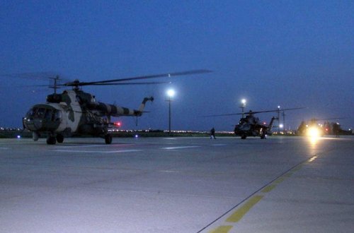 Azərbaycan hərbi helikopterləri Türkiyədədir - VİDEO - FOTO