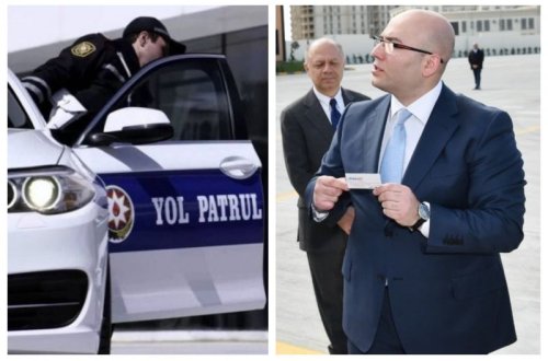 Yol polisi Vüsal Kərimlini cərimələdi — 150 manatlıq PROTOKOL