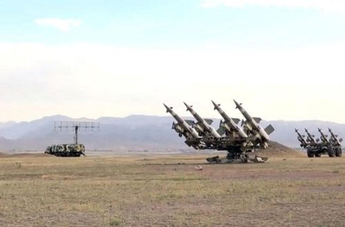 “Ən yaxşı zenit-raket artilleriya batareyası” adı uğrunda yarış keçirilib - VİDEO - FOTO