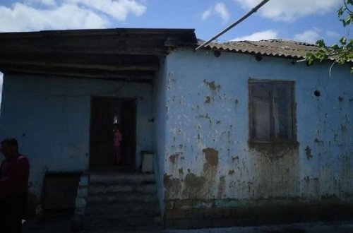 Xaçmaza yağan dolu yaşayış evlərinə ziyan vurub - FOTO