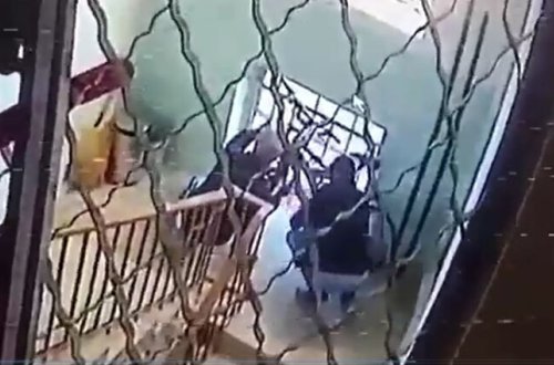 Azərbaycanda velosiped oğurlayın şəxslərin ANBAAN GÖRÜNTÜLƏRİ YAYILDI