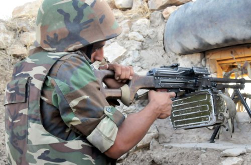 ВС Армении продолжают обстрел азербайджанских позиций