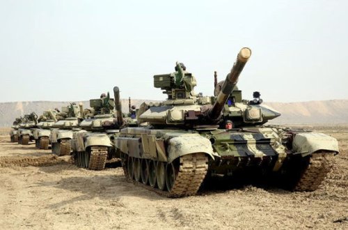 Широкомасштабные учения азербайджанской армии