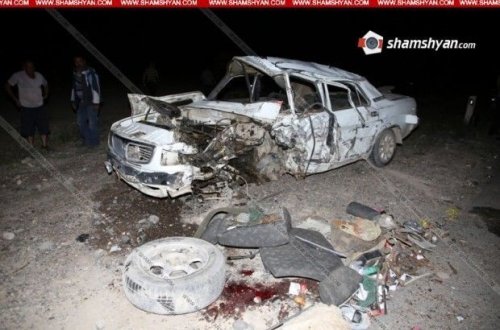 Армянский военнослужащий погиб в ДТП - ФОТО