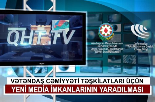 Şuranın dəstəyi ilə QHT-lərin fəaliyyəti haqqında həftəlik xəbərlər proqramı hazırlanacaq
