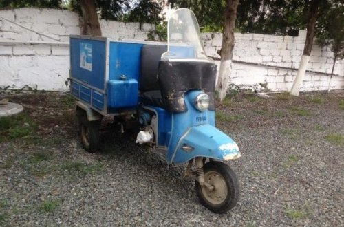 Motosiklet oğurlayan şəxs saxlanıldı - FOTO