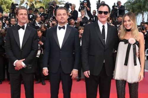 Брэд Питт, Лео Ди Каприо, Квентин Тарантино на премьере своего фильма в Каннах – ФОТО/ВИДЕО