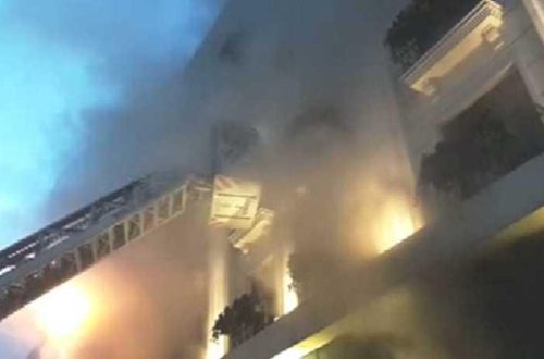 В Стамбуле горит здание прокуратуры