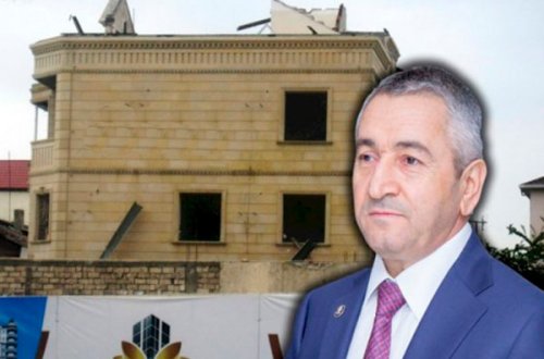 İcra başçısı 2 milyonluq villanı sökdürdü (FOTOLAR)