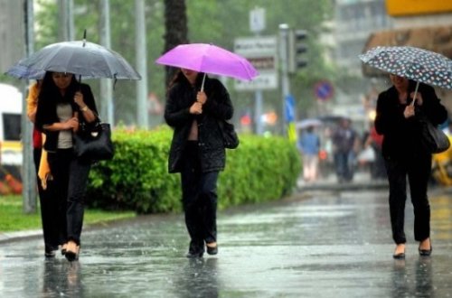 Temperatur aşağı düşəcək - Yağış, dolu yağacaq