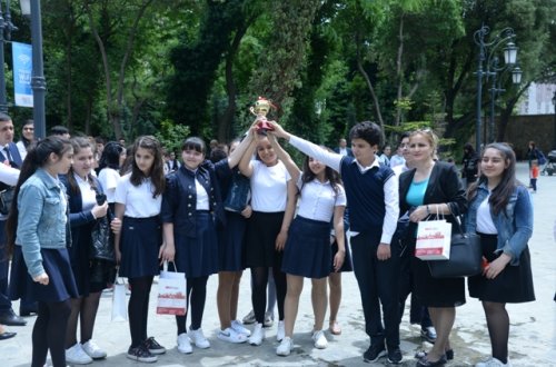 Nəsimi rayonunda “Mən fəxr edirəm ki, Azərbaycanlıyam” intellektual yarışı keçirilib