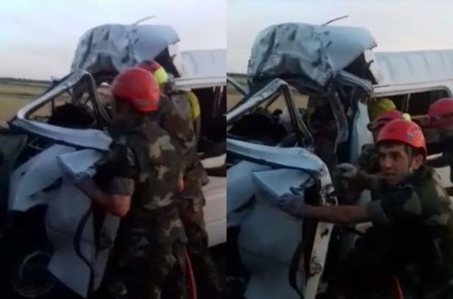 Тяжелая авария в Нефтчале: четверо погибших - ОБНОВЛЕНО + ВИДЕО