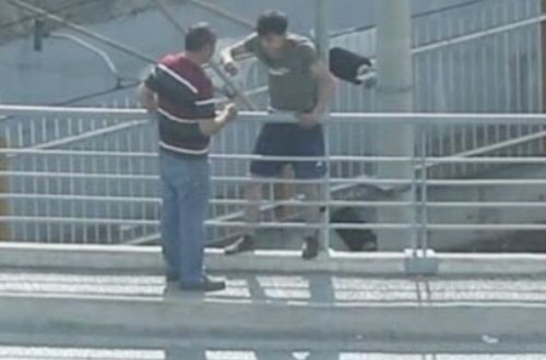 Etdiyi hərəkət hər kəsi şok etdi - İntihar edən adamı... - fotolar