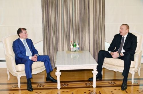 Ильхам Алиев принял российского министра