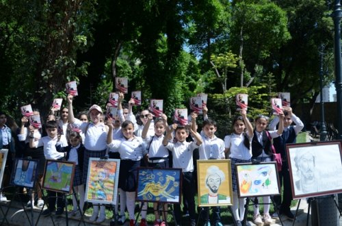 Nəsimi rayonunda “Məndə sığar iki cahan…” devizi altında keçirilən müsabiqənin yekun  tədbiri keçirildi