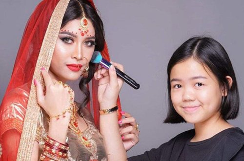 12 yaşlı qız ad günündə özünə son model 