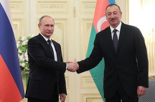 Путин поздравил Ильхама Алиева
