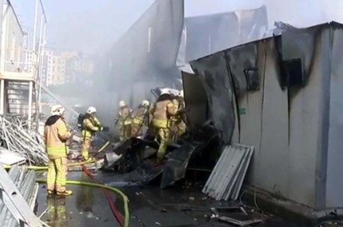 В Стамбуле горит метро - ВИДЕО