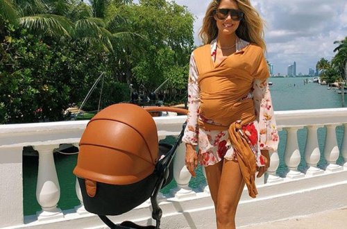 Qızını sinəsinə bağladı, İnstagram-da tənqid olundu - FOTO