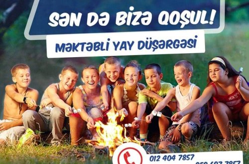 Qaxda məktəbli yay düşərgəsi keçiriləcək