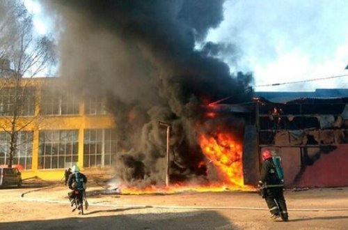 Azərbaycanda güclü partlayış - Xəsarət alan var