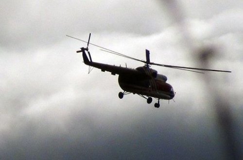 Ukraynada hərbi helikopter qəzaya uğradı: beş ölü