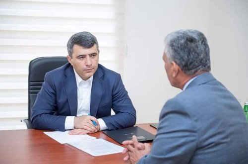 KƏND TƏSƏRRÜFATI NAZİRİ İNAM KƏRİMOV LƏNKƏRANDA VƏTƏNDAŞLARI QƏBUL EDİB