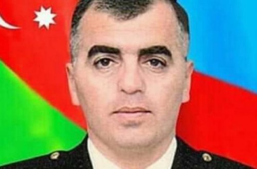 В Гахе прощаются с майором азербайджанской армии, погибшим вчера