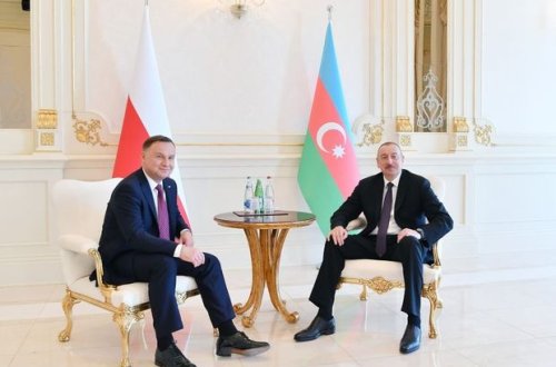 Переговоры Ильхама Алиева и Президента Польши - ОБНОВЛЕНО + ФОТО