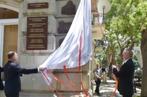 İlham Əliyev və polşalı həmkarı Bakıda açılışda - YENİLƏNİB + FOTO