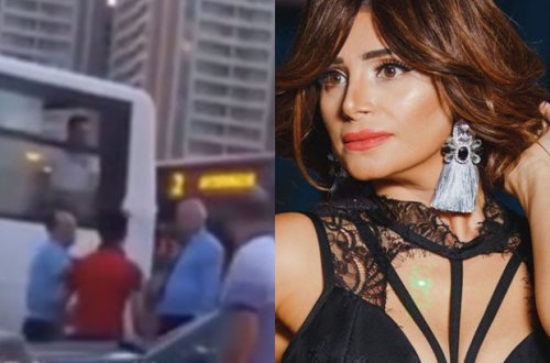 Известная телеведущая сняла на видео драку двух водителей в Баку