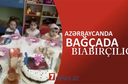 Azərbaycanda bağçada biabırçılıq: “Ay səni yerə soxum” – VİDEO
