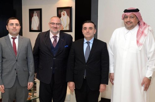 Azərbaycan Respublikasının Qətər Dövlətindəki fövqəladə və səlahiyyətli səfiri Faisal Al Mudahka ilə görüşüb