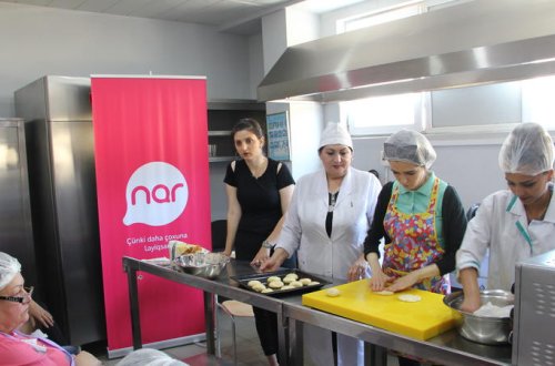 “Nar”eşitmə məhdudiyyətli insanların peşəyə yiyələnməsinə dəstək olur