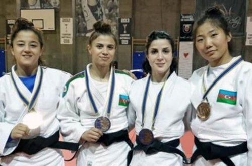 Azərbaycan cüdoçuları Rumıniyada 1 qızıl, 3 bürünc medal qazanıblar