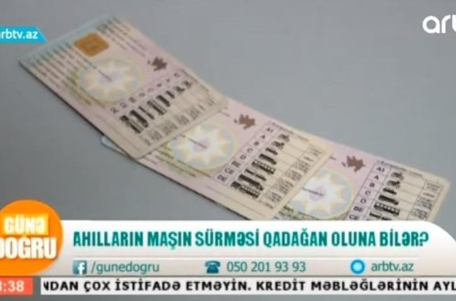 Sürücülərin DİQQƏTİNƏ: Bu şəxslər avtomobil idarə etməkdən məhrum oluna bilərlər - VİDEO