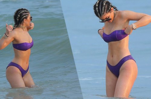 Самая молодая миллиардерша в мире снялась на пляже в прозрачной одежде - ФОТО