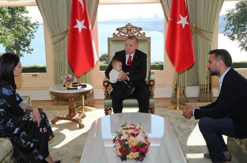 Ərdoğan Alişanla arvadını qonaq çağırdı - FOTO