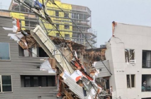 Трагедия в Техасе: строительный кран рухнул на жилой дом - ФОТО/ВИДЕО