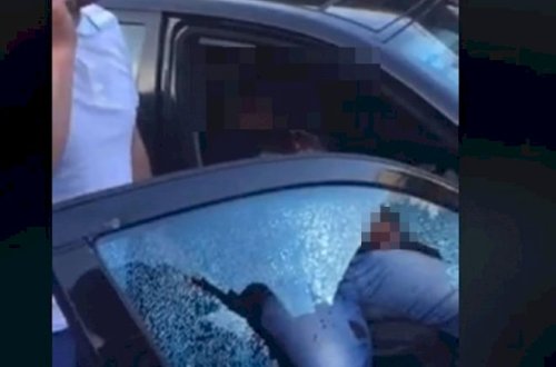 Bakıda avtoritetin güllələnmə anı – Video