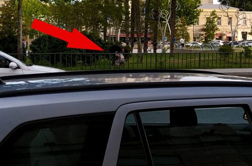 Bakının mərkəzində BİABIRÇILIQ - Oğlan qızı parkda... - VİDEO