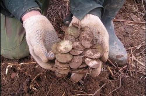 Evinin bağçasında tapdı - MİLYONÇU OLDU - FOTOLAR