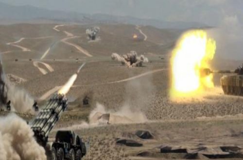 Naxçıvanda düşmənə sarsıdıcı zərbə vuruldu - VİDEO