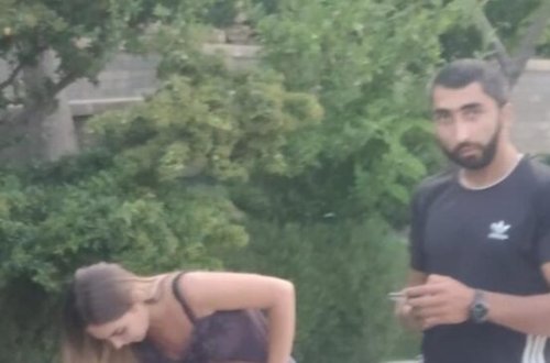 Bakının mərkəzində şok olay - FOTO