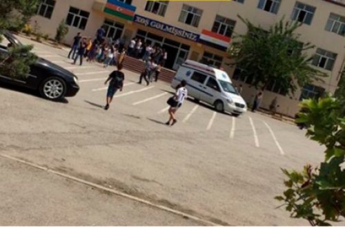 Azərbaycanda DƏHŞƏT – Maşın 2 şagirdi vurub, birinin üstündən keçdi – YENİLƏNİB - FOTO