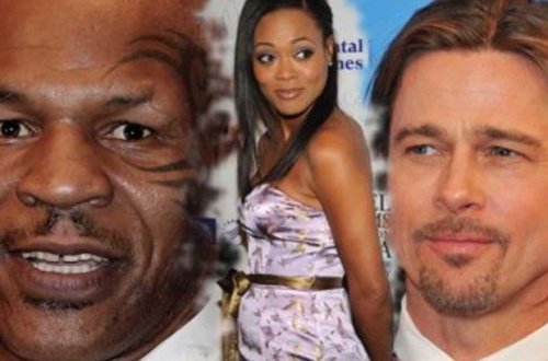 Mayk Tayson: Arvadımla Bred Pitti yataqda tutdum