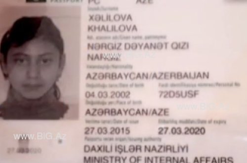 Azərbaycanda 12 yaşlı uşaq saxta şəxsiyyət vəsiqəsi ilə Gürcüstana qaçırılıb - foto