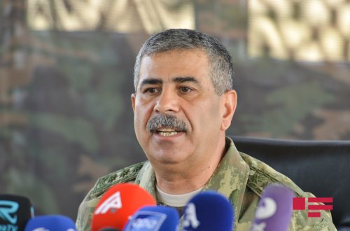 Ставший шехидом майор выполнял мой приказ, занимался боевой подготовкой на территории – Закир Гасанов